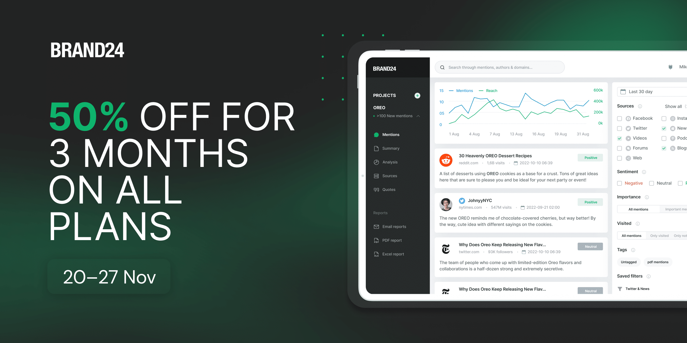 The Best Black Friday Deals For Developers & Designers 2025 77 Brand24 black Friday Deals