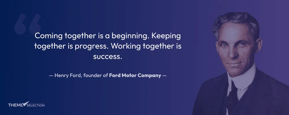 A Year of Transformation: 2023's Journey and Future Projections 3 year in a review: Quote on Teamwork