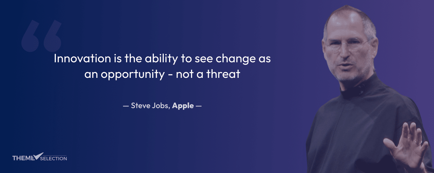 A Year of Transformation: 2023's Journey and Future Projections 7 year in a review: Qoute on Innovation by Steve Jobs
