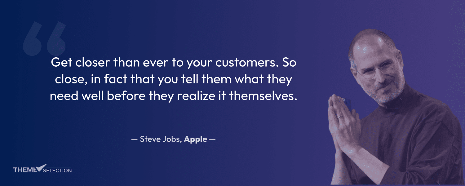 A Year of Transformation: 2023's Journey and Future Projections 8 year in a review: Quote on Customers by Steve Jobs