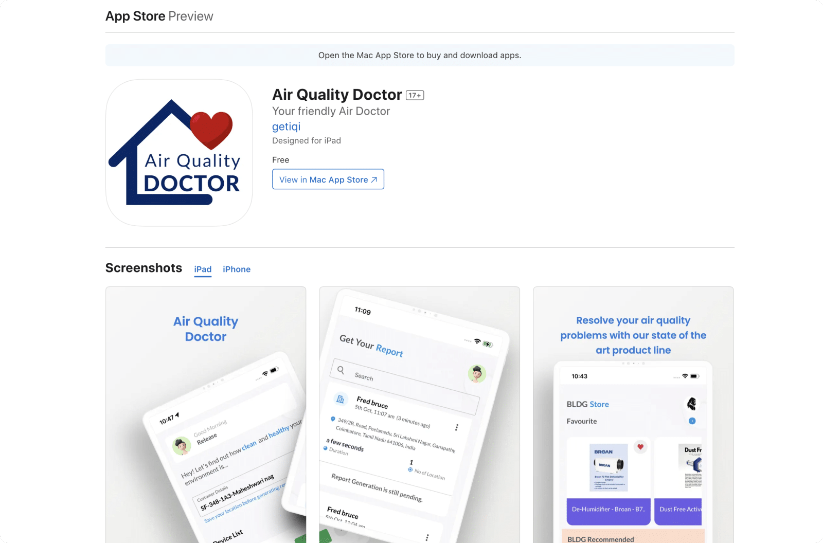Air Quality Doctor 1 air quality doctor