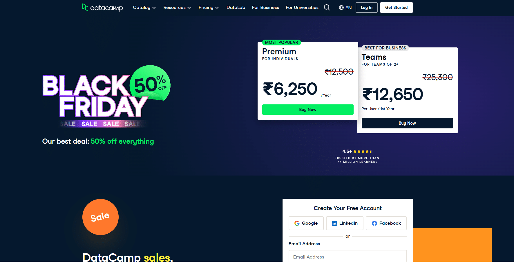 The Best Black Friday Deals For Developers & Designers 2025 13 Datacamp