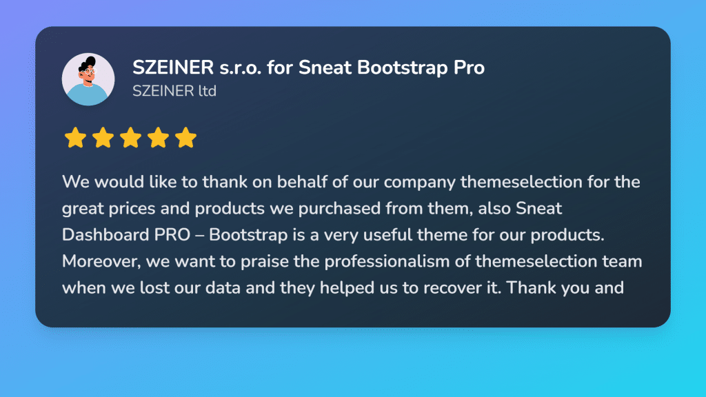 2024 at ThemeSelection: Progress, Challenges, & Exciting New Beginnings 🥳 14 Sneat Bootstrap Pro Review