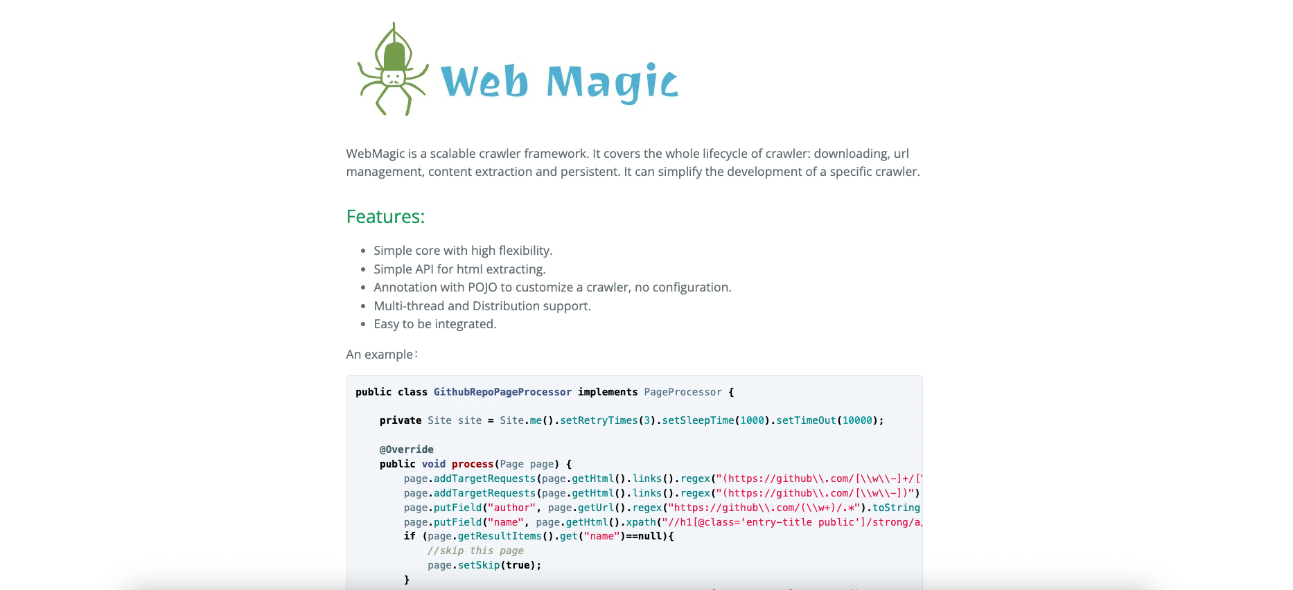 Best 8+ Free JavaScript Web Scraping Library in 2025 🤩 3 Webmagic JavaScript Web Scrapping library