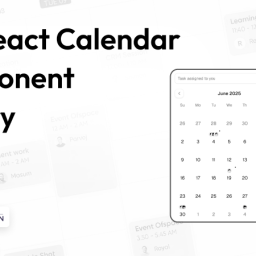 The React Calendar Component Library & Examples 8 React Calendar Components