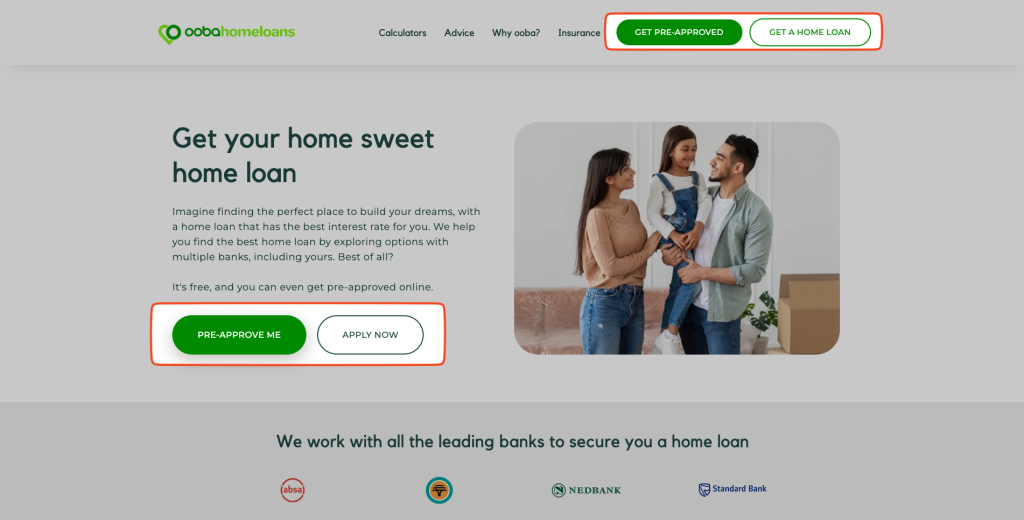 9 Key Elements of a High-Converting Landing Page - With Examples 12 Ooba landing page elements