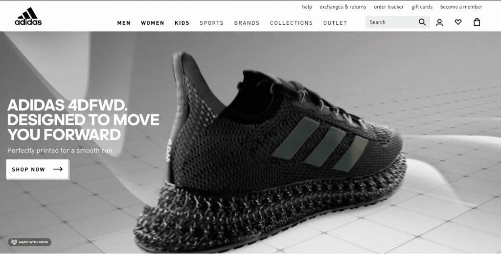 9 Key Elements of a High-Converting Landing Page - With Examples 16 adidas 1