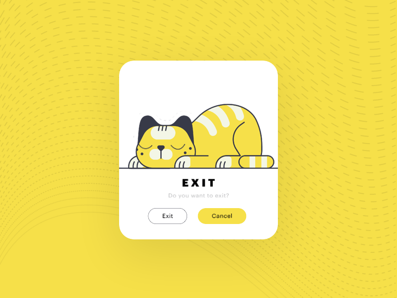 9 Key Elements of a High-Converting Landing Page - With Examples 21 exit popup dribble example 1
