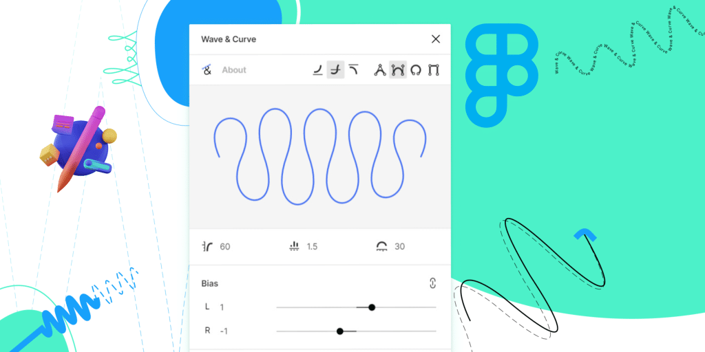 How To Make Curves in Figma Background? 1 Figma Curve