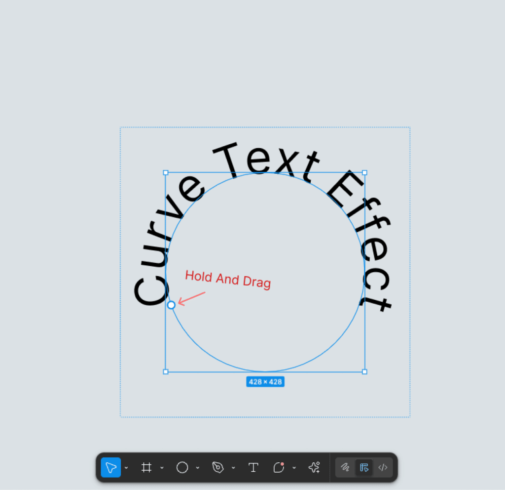 How to Curve Text in Figma? 6 how to curve text in figma