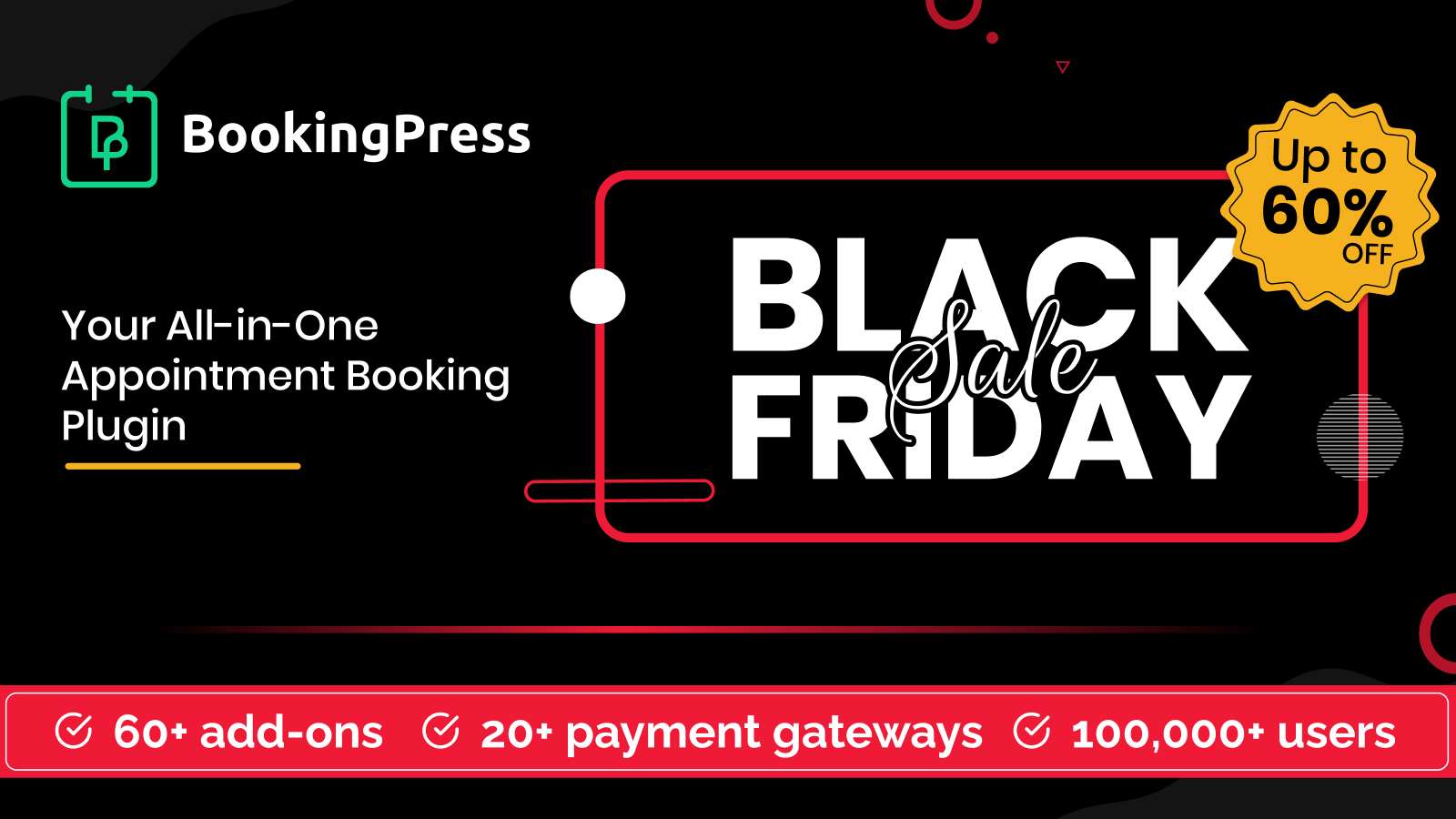 The Best Black Friday Deals For Developers & Designers 2025 47 Bookingpress plugin