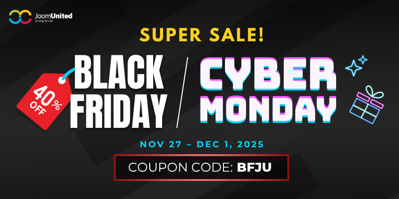 The Best Black Friday Deals For Developers & Designers 2025 27 Joomunited