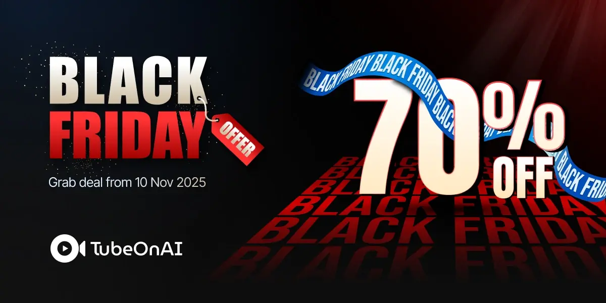 Save Big 💸 with Black Friday AI Tool Deals 🤑 16 tubeonai
