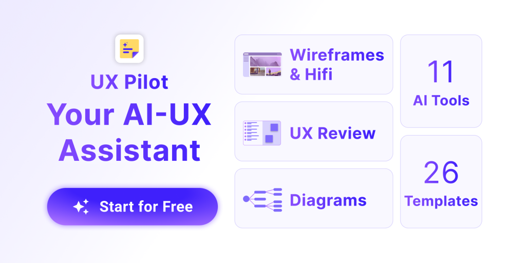 Top 10+ UI UX AI Generators Designers Must Have 7 UX Pilot AI