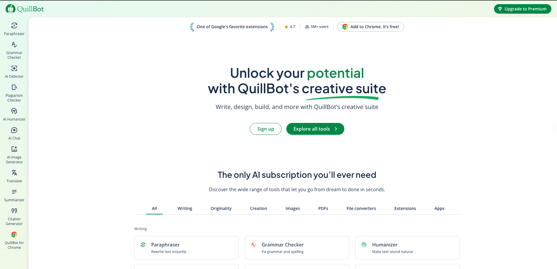 30+ Best Free Web Design Tools For Beginners 2025 23 Quillbot AI Design Generator (Free)