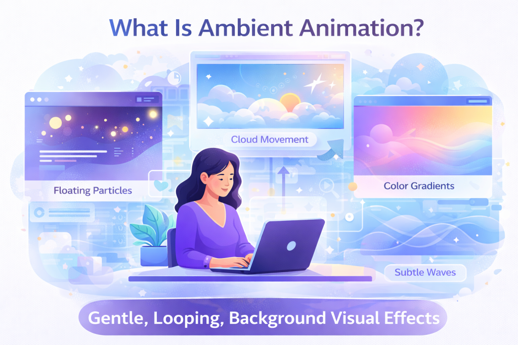 What Are Ambient Animations In Web Design? 1 Ambient Animations