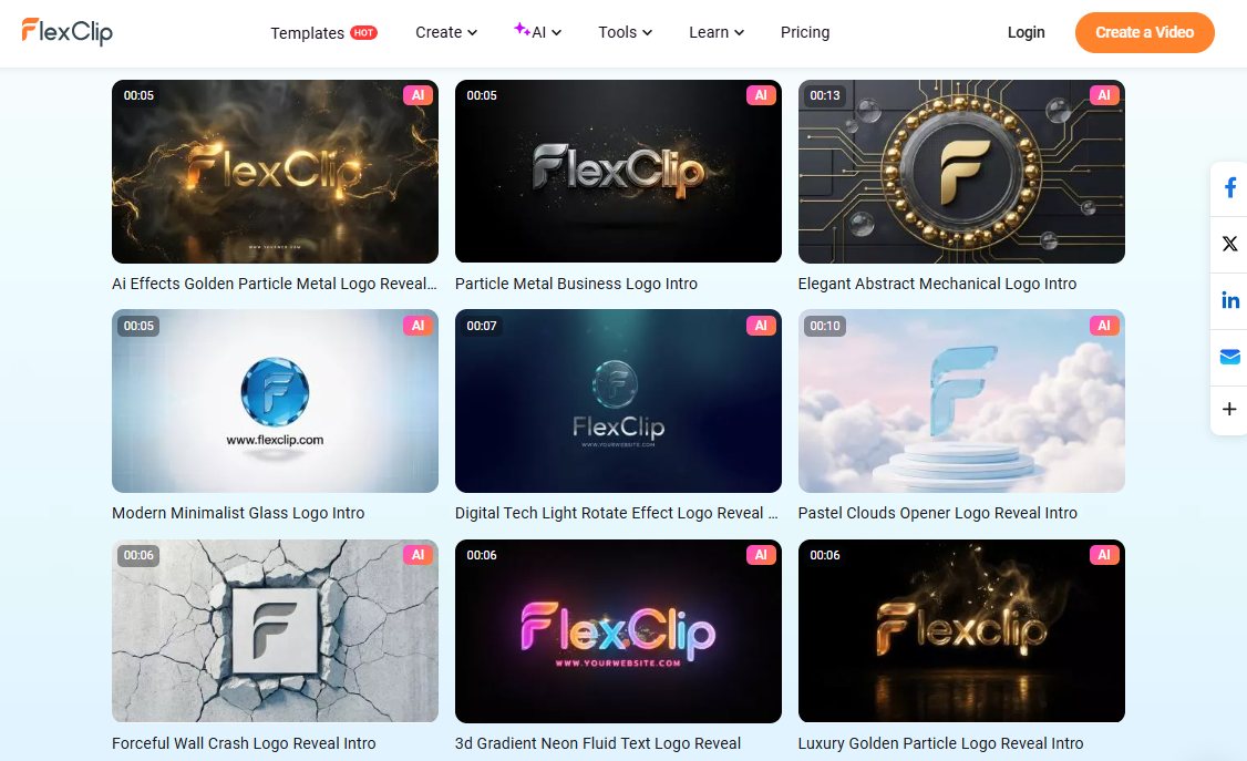 30+ Best Free Web Design Tools For Beginners 2025 17 Flexclip Logo