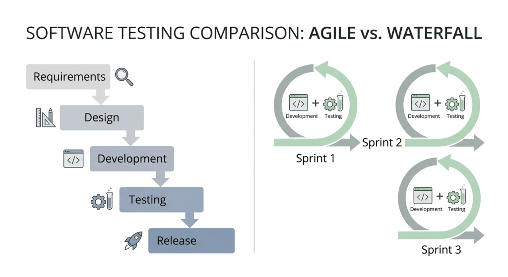 Agile vs Waterfall Testing - Let's Finally Settle the Debate 1 agile vs waterfall testing