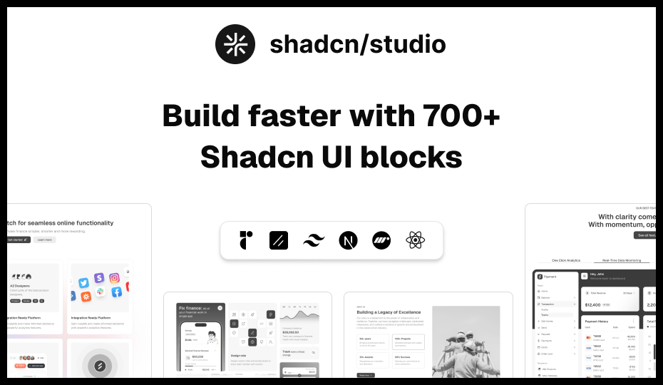 What's Brewing in Q2 2026?: Releases, Updates and Future Lineup 2 shadcn blocks q2 2026
