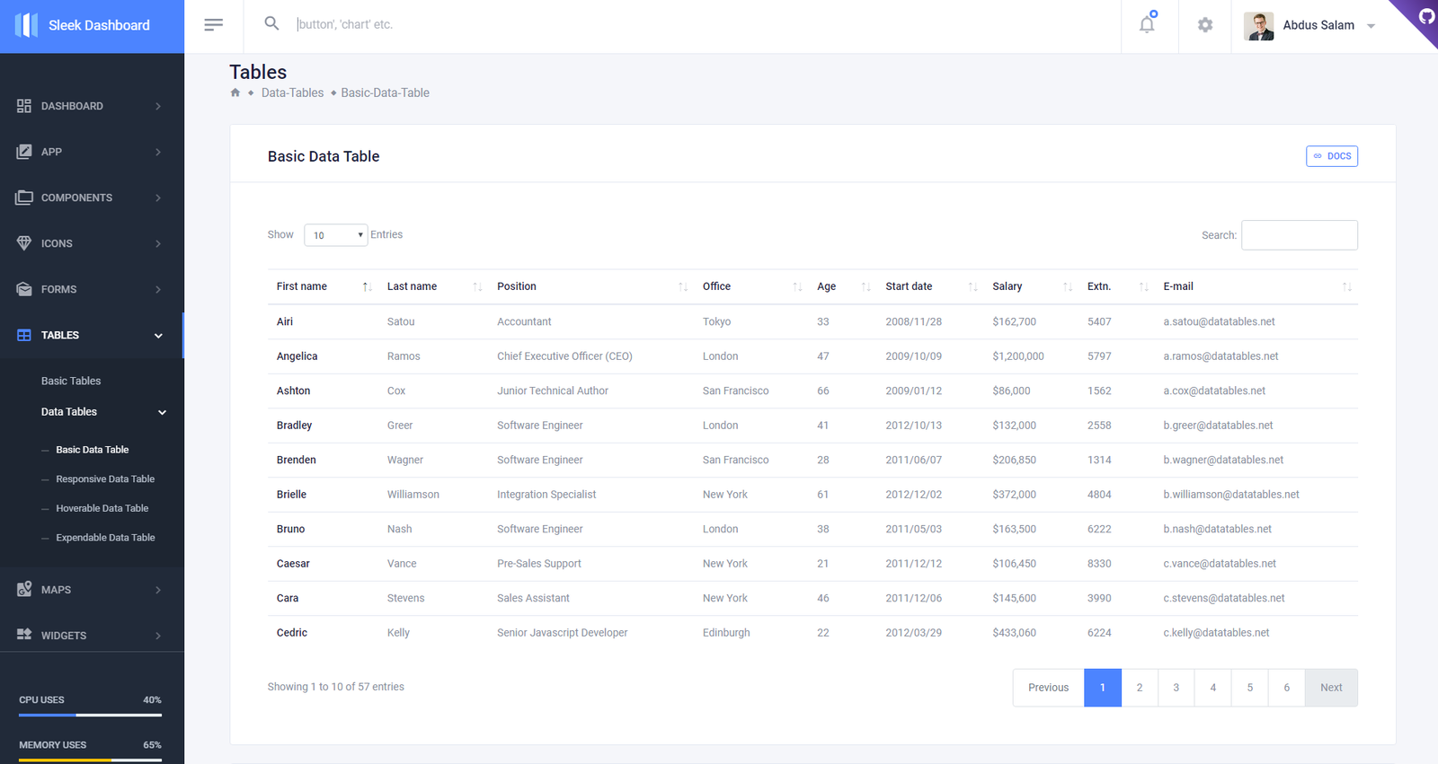  Bootstrap Datatable Template Free Download FREE PRINTABLE TEMPLATES