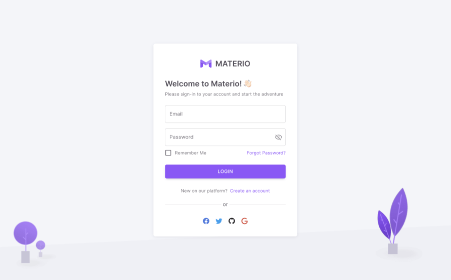 free vuejs laravel admin template
