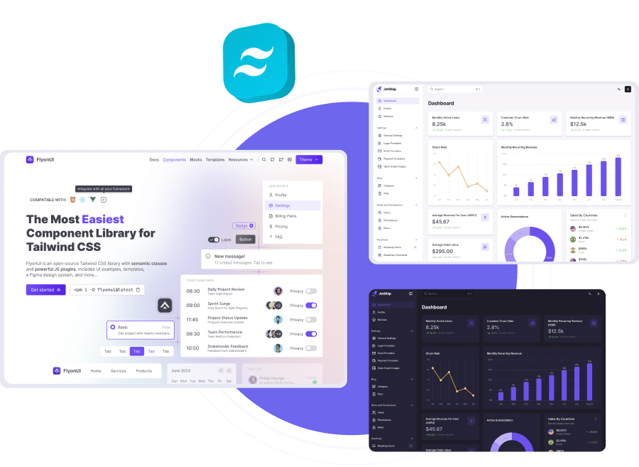 Tailwind CSS Templates & Themes By ThemeSelection