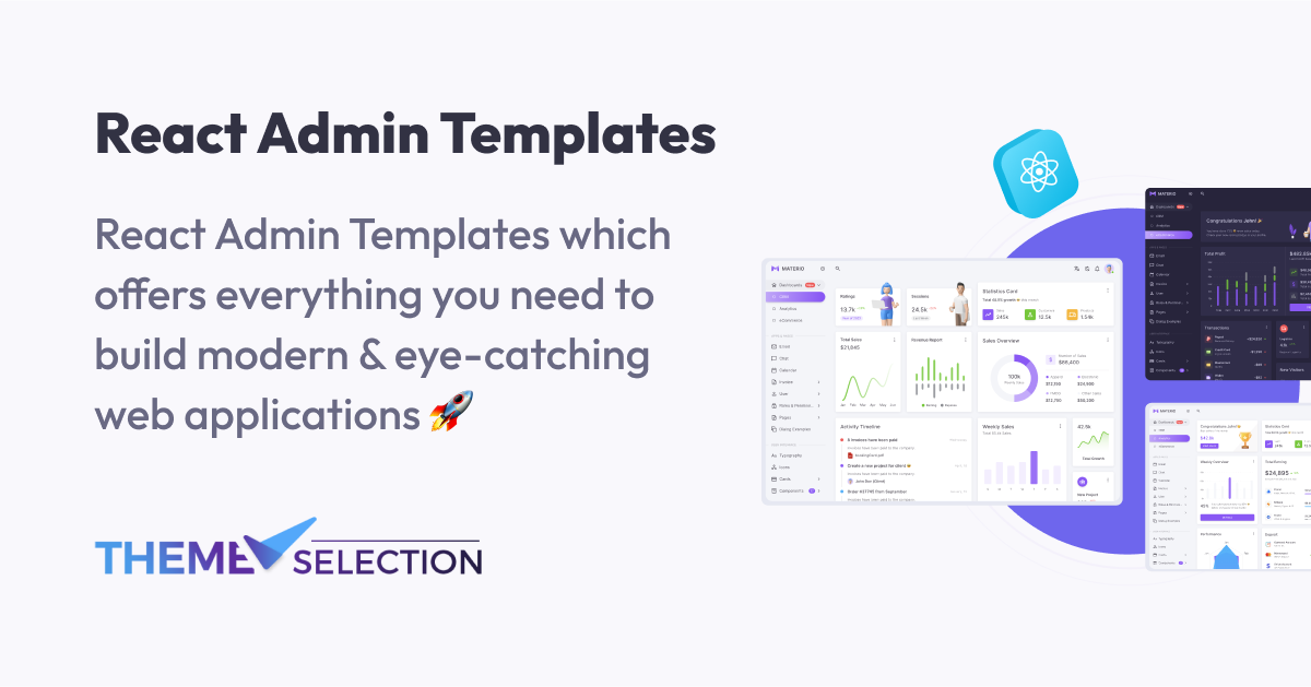 Best 3 Admin Template React 2026